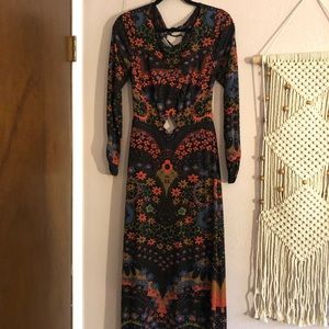 Free People midi dress